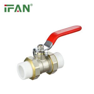 Кран шаровой латунный разъемный PPR