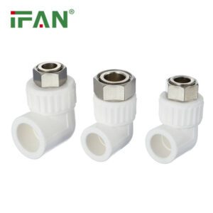 PPR Угольник с накидной гайкой