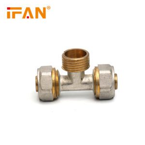 Тройник обжим НР