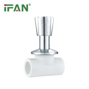 PPR Вентиль хромированный