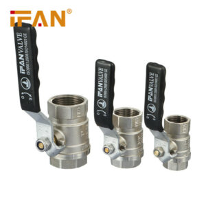 Шаровой кран ручка черная