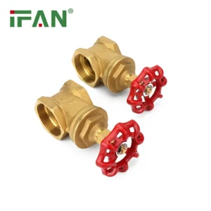 Водяной латунный запорный клапан