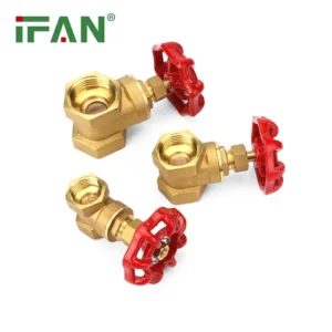 Латунный ручной вентиль для воды