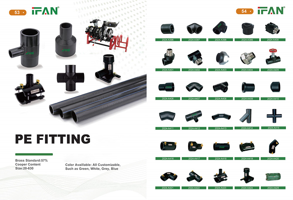 Электросварные фитинги PE IFAN для систем трубопроводов HDPE — изображение 5