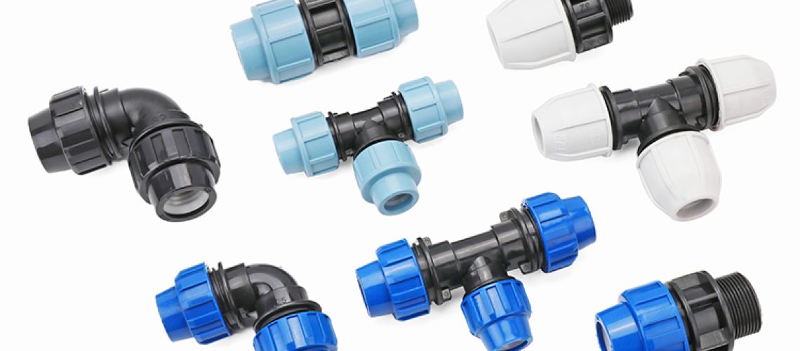 Компрессионный фитинг из ПНД (7)